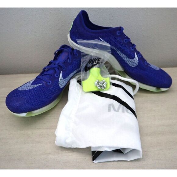 Nike CD4385-400 Men's 12.5 Women's 14 Blue Air Zoom Victory Running Spikes $190 - Picture 1 of 13